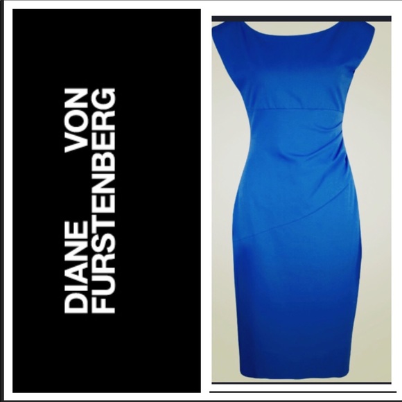 Diane Von Furstenberg Dresses & Skirts - 💕 Royal Blue DVF Dress